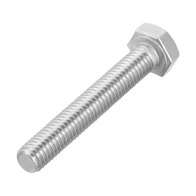 Harfington M6x40mm Hex Bolts 304 Stainless Steel Hexagon Screw Bolt 10pcs
