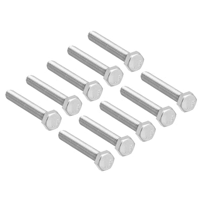 Harfington M6x40mm Hex Bolts 304 Stainless Steel Hexagon Screw Bolt 10pcs