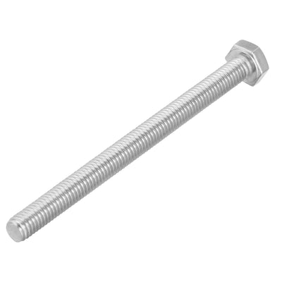 Harfington M6x90mm Hex Bolts 304 Stainless Steel Hexagon Screw Bolt 5pcs