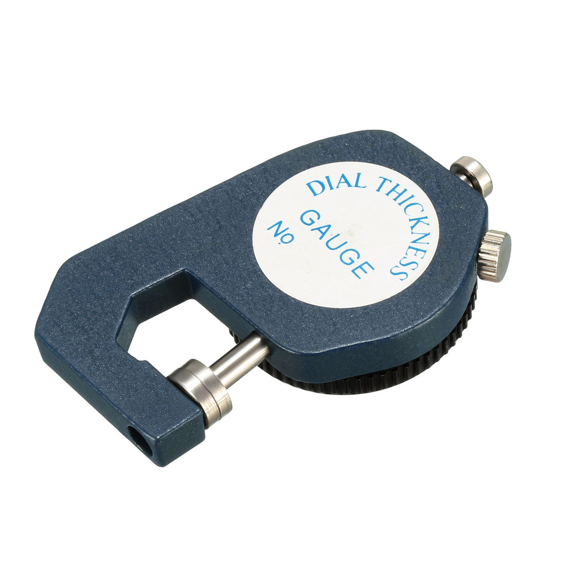 Harfington Thickness Gauge, 0-10mm x 0.1mm Precision Accuracy Round Dial Indicator Thickness Gauge