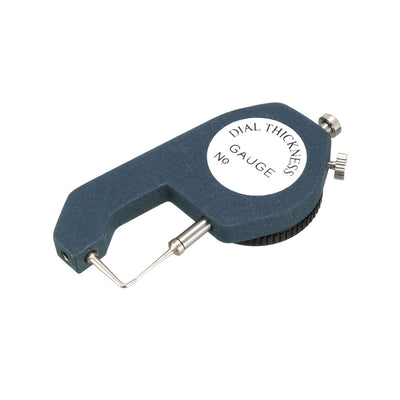 Harfington Thickness Gauge, 0-10mm x 0.1mm Precision Accuracy Thickness Gauge for Measuring the Wall Thickness of Tubes