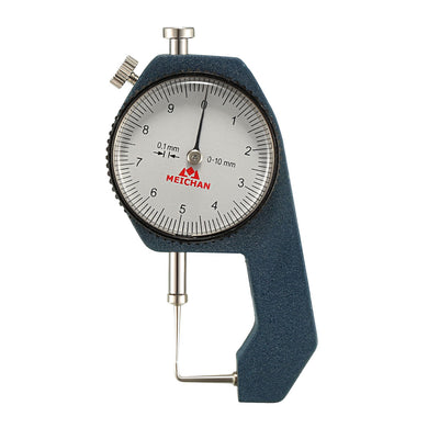 Harfington Thickness Gauge, 0-10mm x 0.1mm Precision Accuracy Thickness Gauge for Measuring the Wall Thickness of Tubes