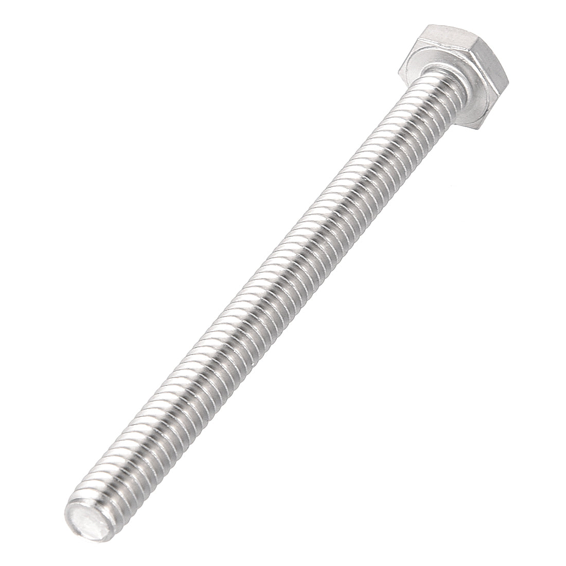 Harfington 1/4"-20 x 3" Hex Bolts 304 Stainless Steel Hexagon Screw Bolt 10pcs