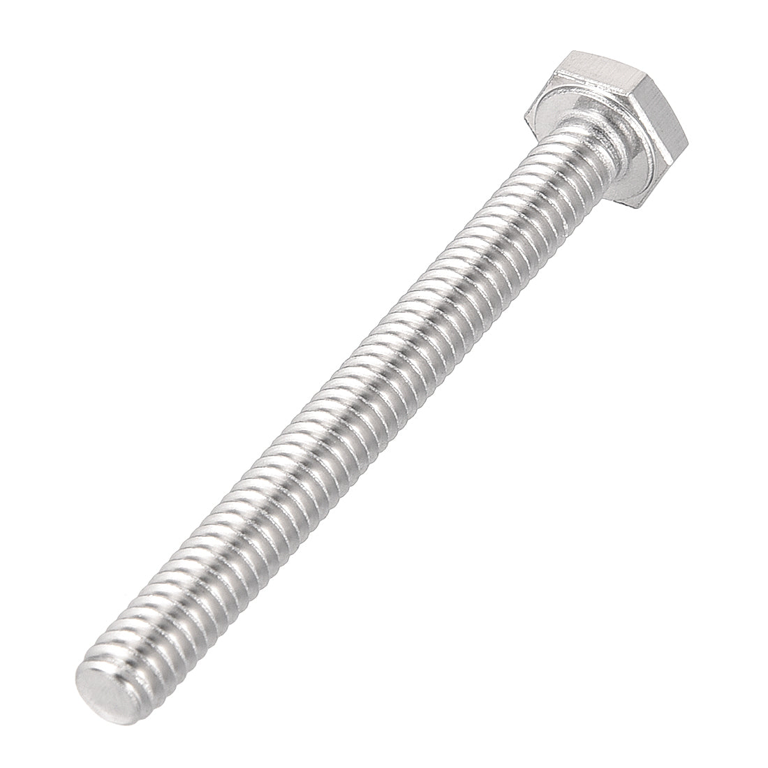 Harfington 1/4-20 x 2-1/2" Hex Bolts 304 Stainless Steel Hexagon Screw Bolt 5pcs