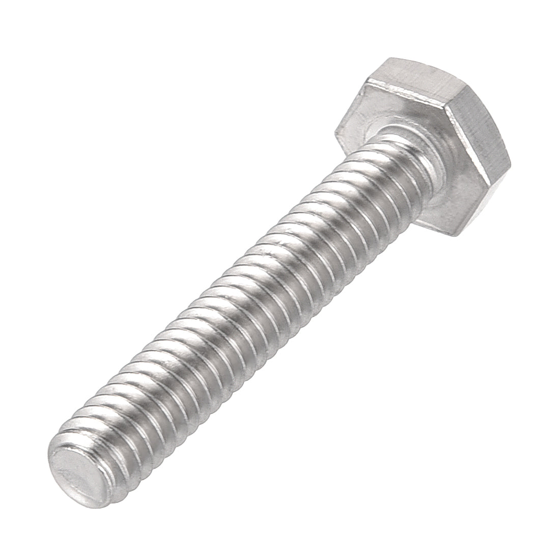 Harfington 1/4-20x1-1/2" Hex Bolts 304 Stainless Steel Hexagon Screw Bolt 10pcs
