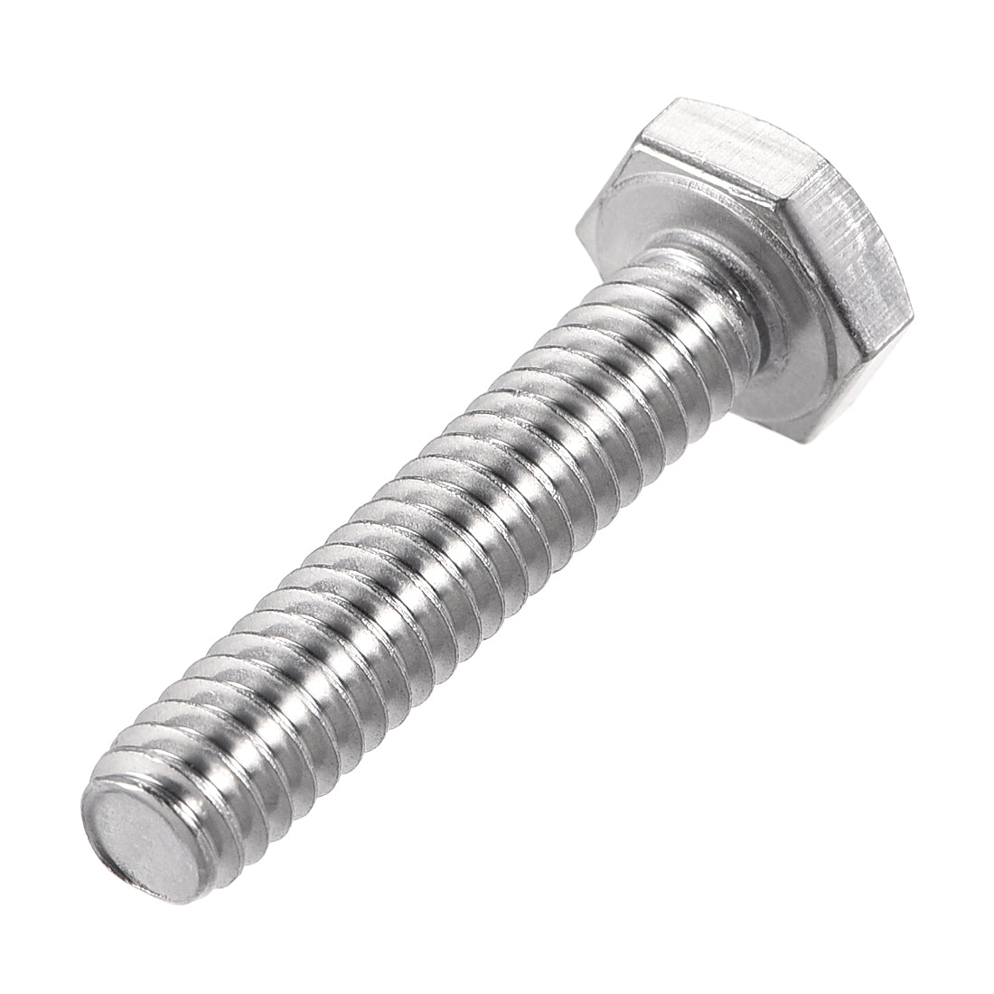 Harfington 1/4-20x1-1/4" Hex Bolts 304 Stainless Steel Hexagon Screw Bolt 10pcs