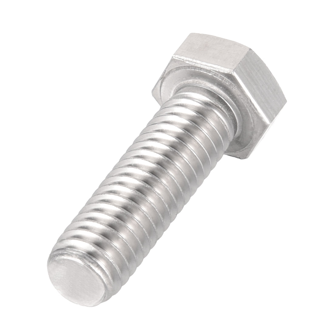 Harfington 3/8-16x1-1/4" Hex Bolts 304 Stainless Steel Hexagon Screw Bolt 10pcs