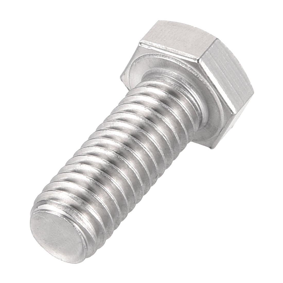 Harfington 3/8-16x1" Hex Bolts 304 Stainless Steel Hexagon Screw Bolt 2pcs