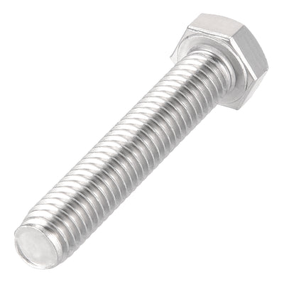 Harfington 3/8-16x2" Hex Bolts 304 Stainless Steel Hexagon Screw Bolt 2pcs