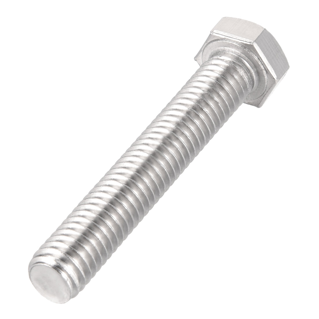Harfington 3/8-16x2-1/4" Hex Bolts 304 Stainless Steel Hexagon Screw Bolt 5pcs