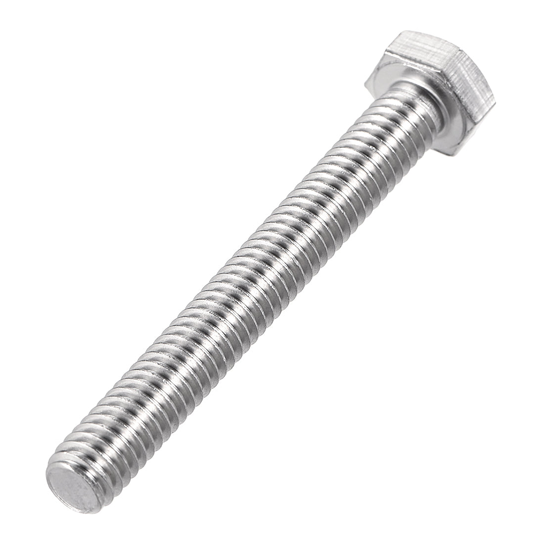 Harfington 5/16-18x 2-1/2" Hex Bolts 304 Stainless Steel Hexagon Screw Bolt 10pcs
