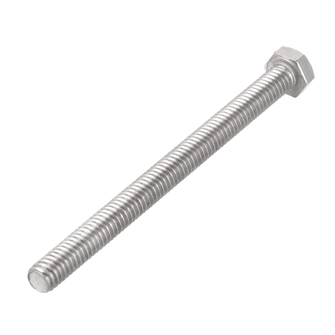 Harfington 5/16-18x4" Hex Bolts 304 Stainless Steel Hexagon Screw Bolt 5pcs