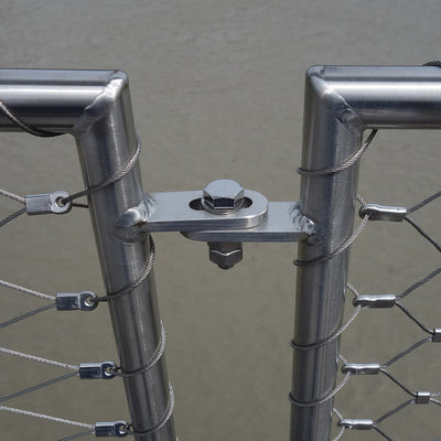 Harfington M6x50mm Hex Bolts 304 Stainless Steel Hexagon Left Hand Screw Bolt 2pcs