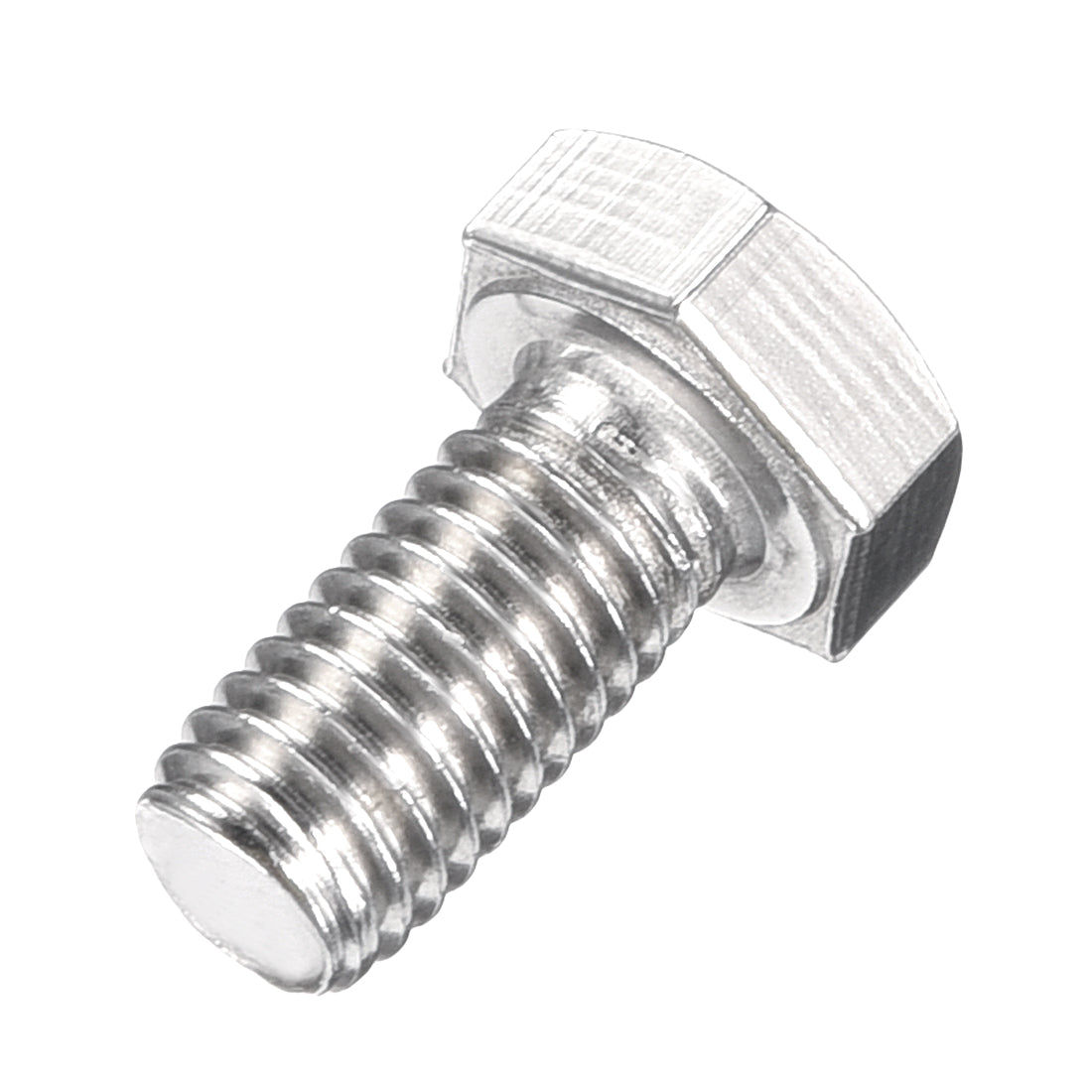 Harfington M8x16mm Hex Bolts 304 Stainless Steel Hexagon Left Hand Screw Bolt 2pcs