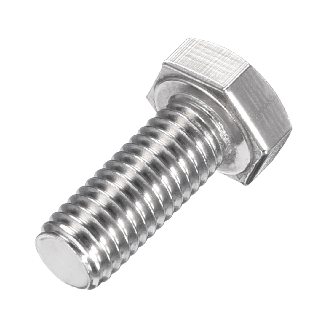 Harfington M8x20mm Hex Bolts 304 Stainless Steel Hexagon Left Hand Screw Bolt 2pcs