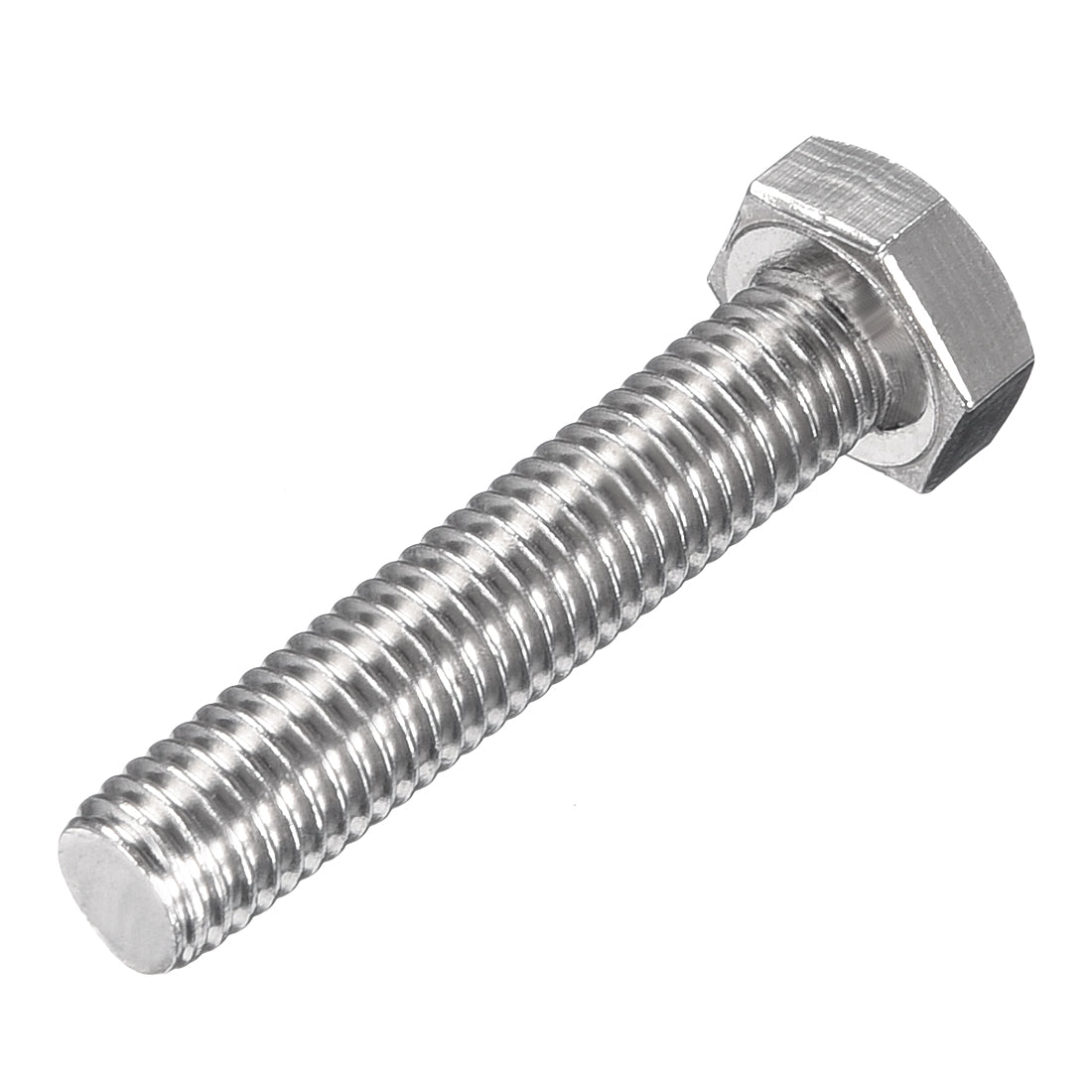 Harfington M8x40mm Hex Bolts 304 Stainless Steel Hexagon Left Hand Screw Bolt 2pcs