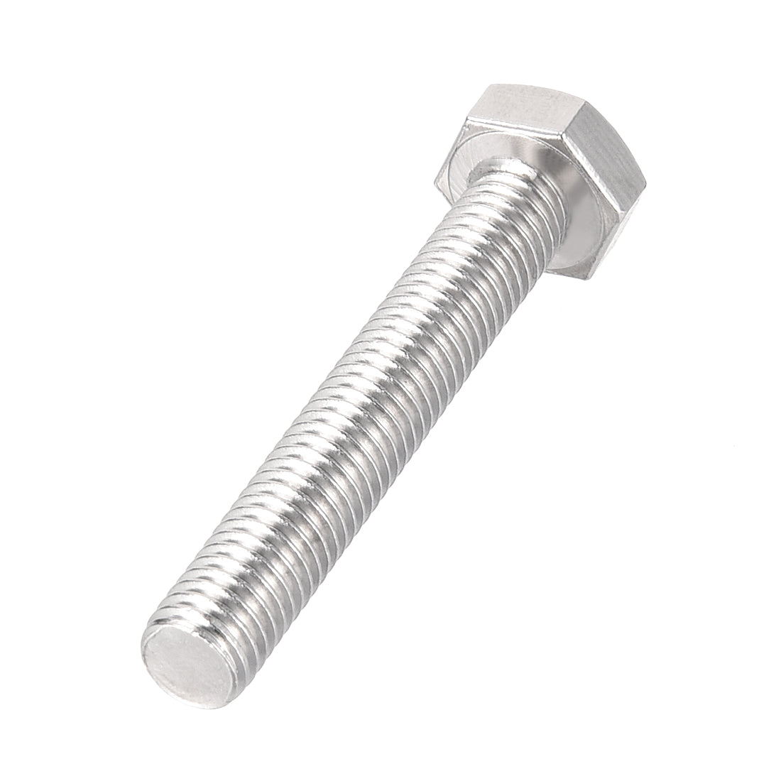 Harfington M8x50mm Hex Bolts 304 Stainless Steel Hexagon Left Hand Screw Bolt