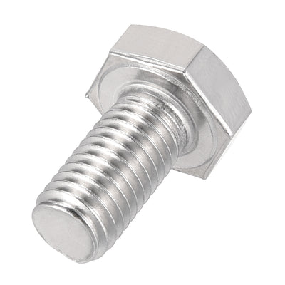 Harfington M10x20mm Hex Bolts 304 Stainless Steel Hexagon Left Hand Screw Bolt