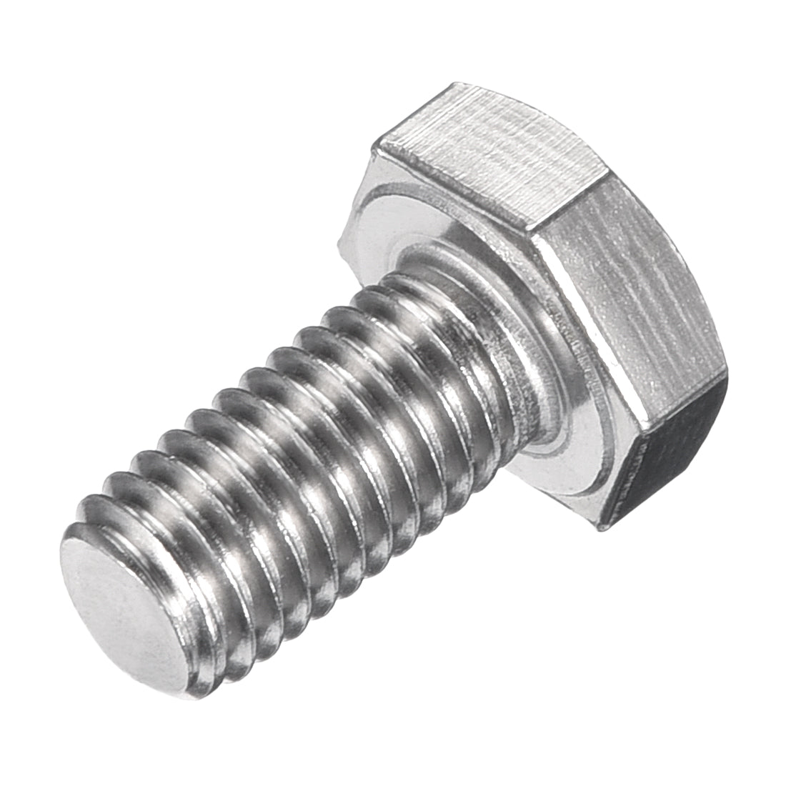 Harfington M10x20mm Hex Bolts 304 Stainless Steel Hexagon Left Hand Screw Bolt 2pcs