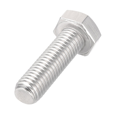 Harfington M12x40mm Hex Bolts 304 Stainless Steel Hexagon Left Hand Screw Bolt