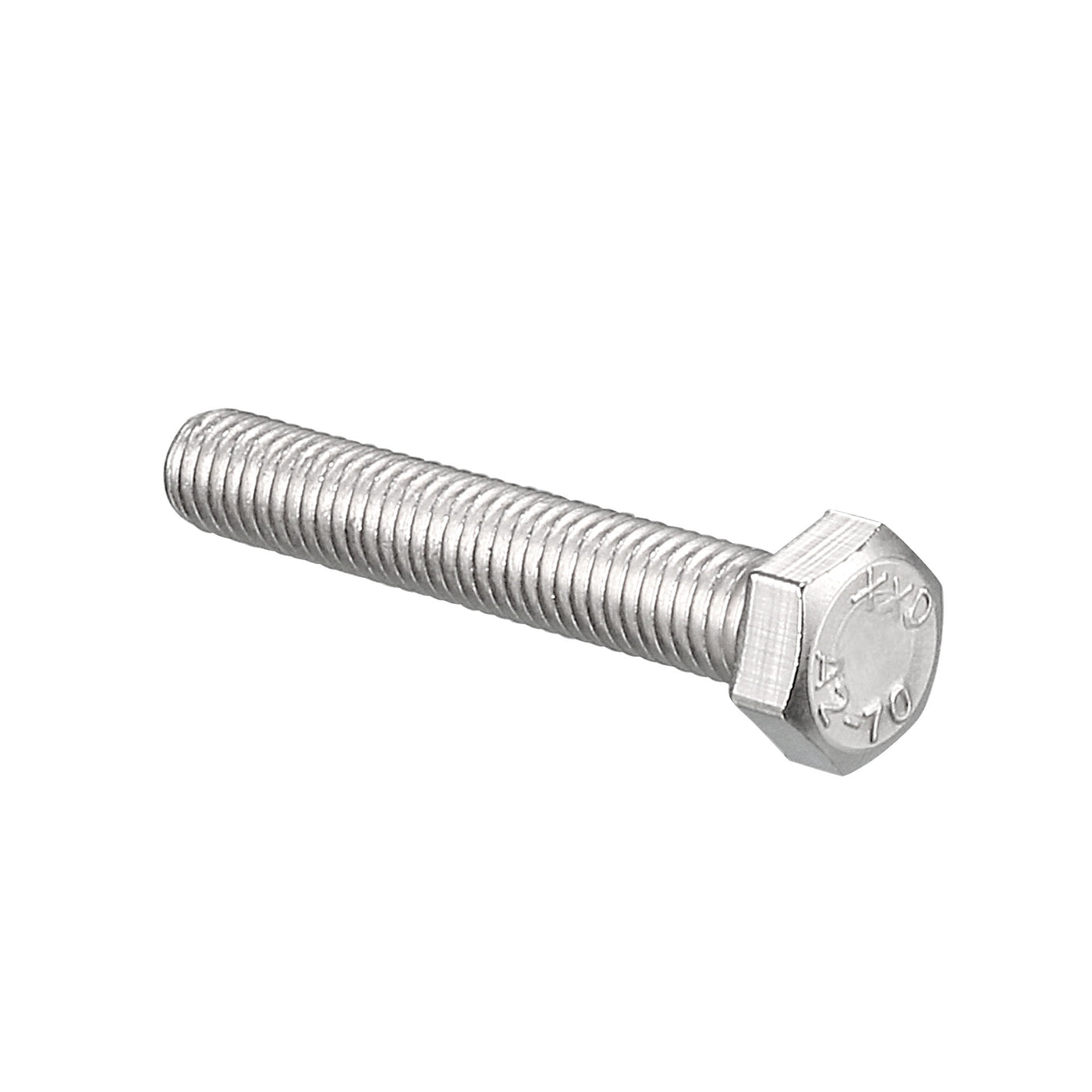 Harfington M5x30mm Hex Bolts 304 Stainless Steel Hexagon Screw Bolt 50pcs