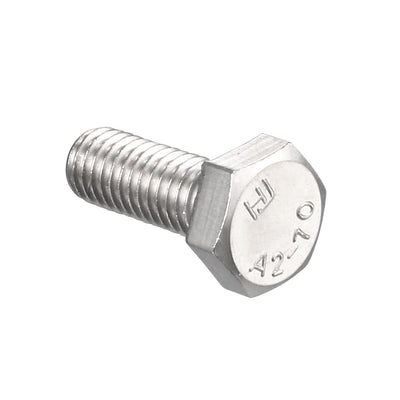 Harfington M6x16mm Hex Bolts 304 Stainless Steel Hexagon Screw Bolt 10pcs