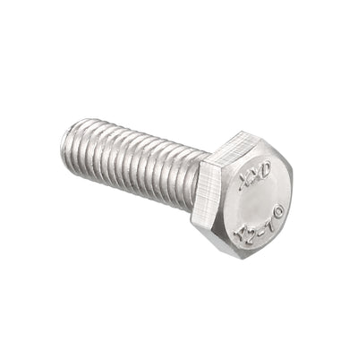 Harfington M6x20mm Hex Bolts 304 Stainless Steel Hexagon Screw Bolt 30pcs
