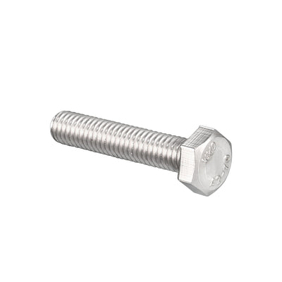 Harfington M6x30mm Hex Bolts 304 Stainless Steel Hexagon Screw Bolt 30pcs
