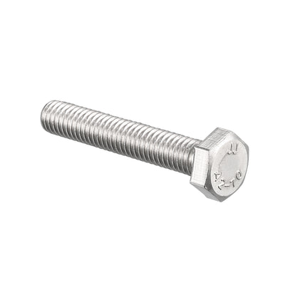 Harfington M6x35mm Hex Bolts 304 Stainless Steel Hexagon Screw Bolt 30pcs