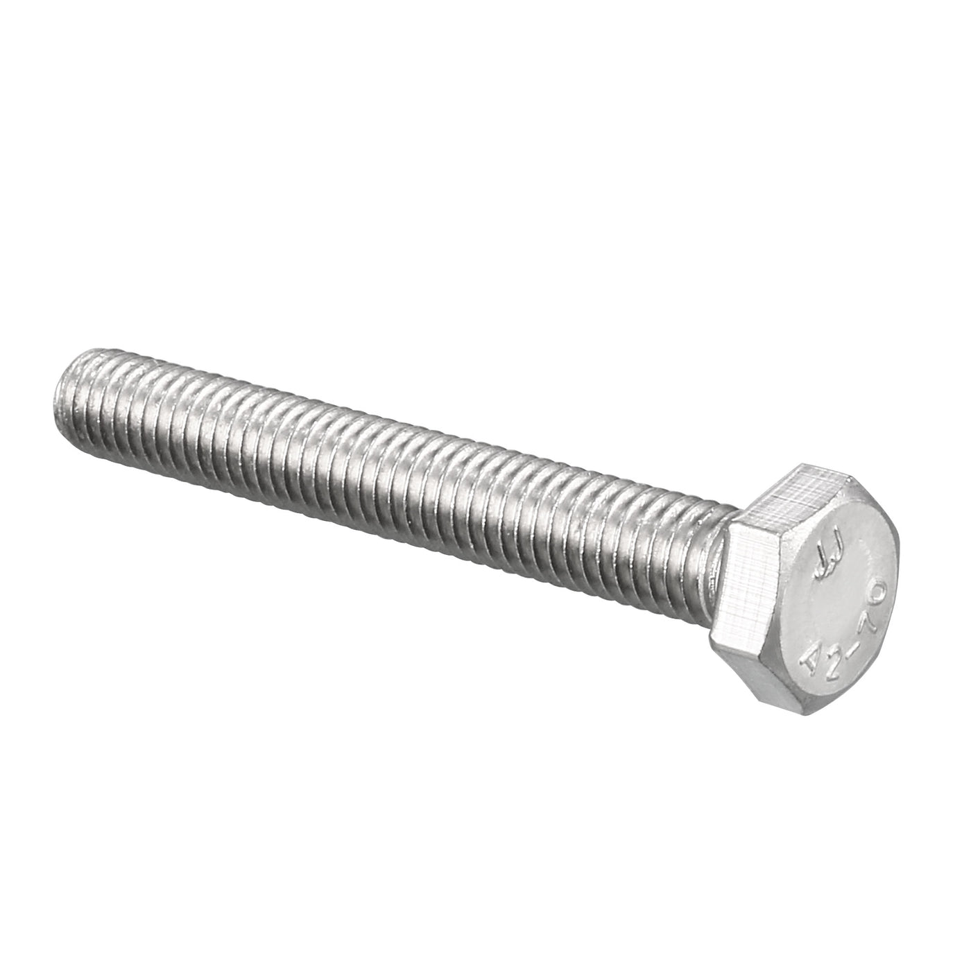 Harfington M6x45mm Hex Bolts 304 Stainless Steel Hexagon Screw Bolt 30pcs