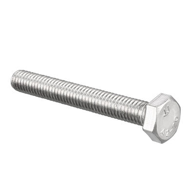 Harfington M6x45mm Hex Bolts 304 Stainless Steel Hexagon Screw Bolt 30pcs