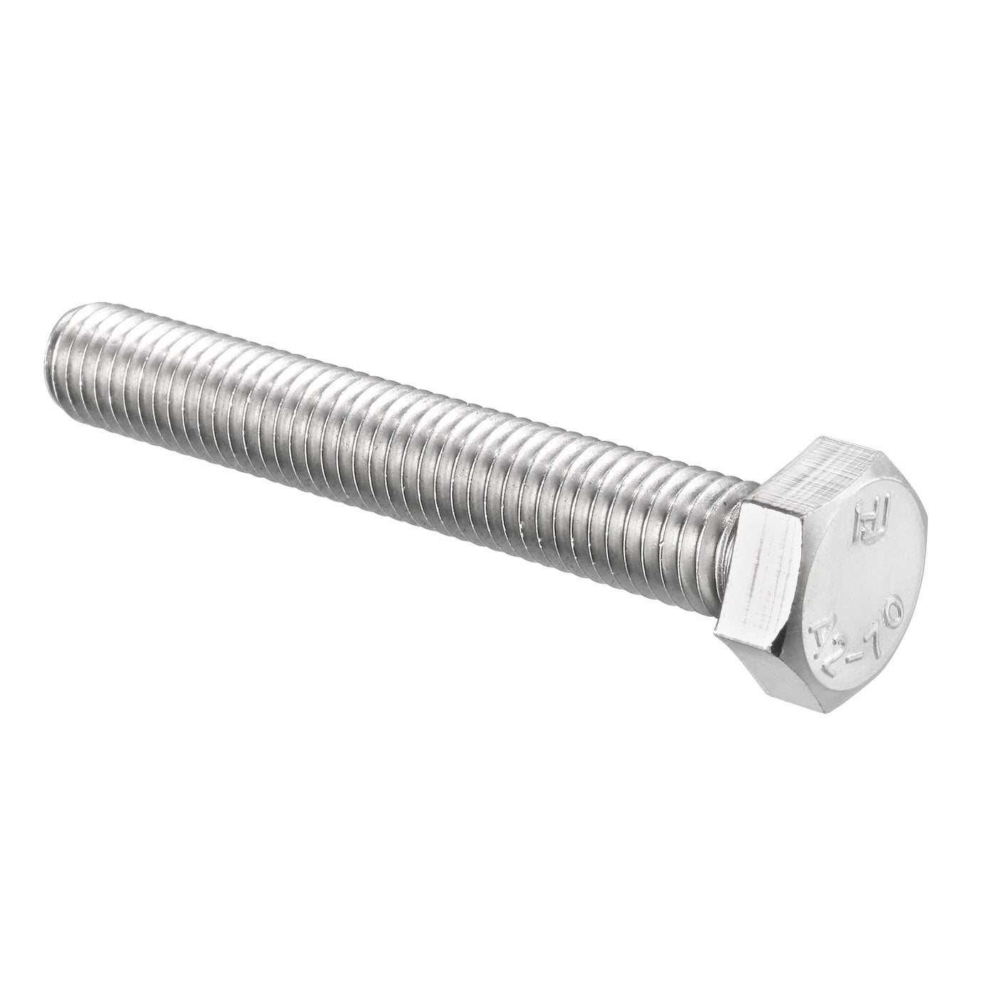 Harfington M8x55mm Hex Bolts 304 Stainless Steel Hexagon Screw Bolt 10pcs