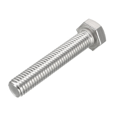 Harfington M10x55mm Hex Bolts 304 Stainless Steel Hexagon Screw Bolt 10pcs