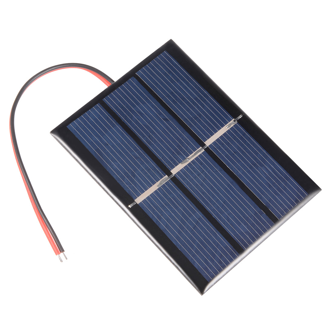 Harfington 0.65W 1.5V Small Solar Panel Module DIY Polysilicon with 145mm Wire for Toys Charger