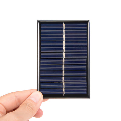 Harfington 0.6W 6V Small Solar Panel Module DIY Polysilicon for Phone Toys Charger