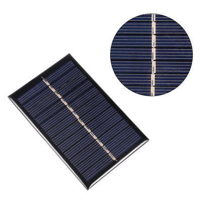 Harfington 0.6W 6V Small Solar Panel Module DIY Polysilicon for Phone Toys Charger