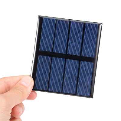 Harfington 0.6W 2V Micro Solar Panel Module DIY Polysilicon for Toys Charger