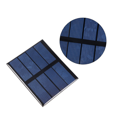 Harfington 0.6W 2V Small Solar Panel Module DIY Polysilicon for Toys Charger 5Pcs