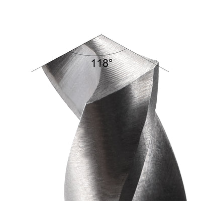 Harfington 4mm Twist Drill High Speed Steel Bit HSS-4241 for Steel,Aluminum Alloy 10pcs