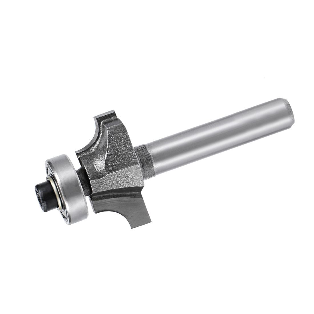 Harfington Router Bit 1/4 Shank 3/8 inch Cutting Dia Round Over Corner 2 Flutes Tungsten Steel for Woodworking Milling Cutter Tool 2pcs