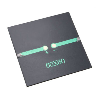 Harfington 0.45W 5V Small Solar Panel Module DIY Polysilicon for Phone Toys Charger