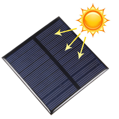 Harfington 0,7 W 5 V kleines Solarpanel-Modul DIY Polysilizium für Spielzeug-Ladegerät