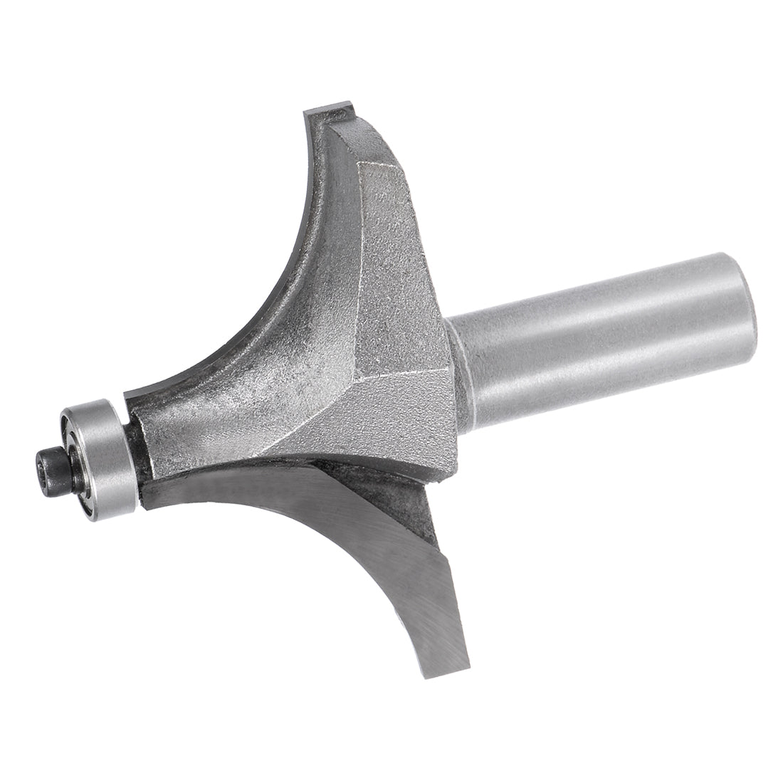 Harfington Router Bit 1/2 Shank 2 Inch Cutting Dia Round Over Corner 2 Flutes Tungsten Steel for Woodworking Milling Cutter Tool