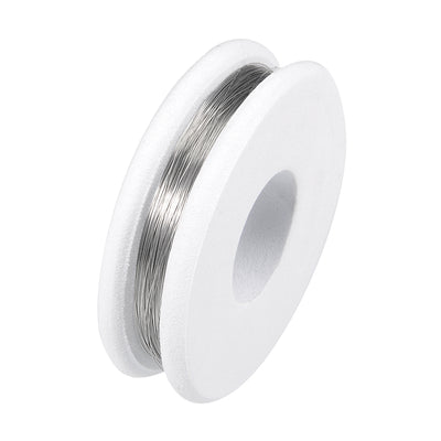 Harfington 0.12mm 37AWG Superfine Heating Wire Cr20Ni80 Resistor Wire for Heating Elements 33ft Long