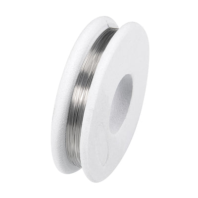 Harfington 0.15mm 34AWG Heating Resistor Wire Nichrome Resistance Wires for Heating Elements 33ft