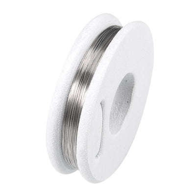 Harfington 0.2mm 32AWG Heating Resistor Wire Nichrome Resistance Wires for Heating Elements 33ft