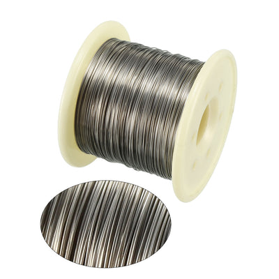 Harfington 0.35mm 27AWG Heating Resistor Wire Nichrome Resistance Wires for Heating Elements 164ft