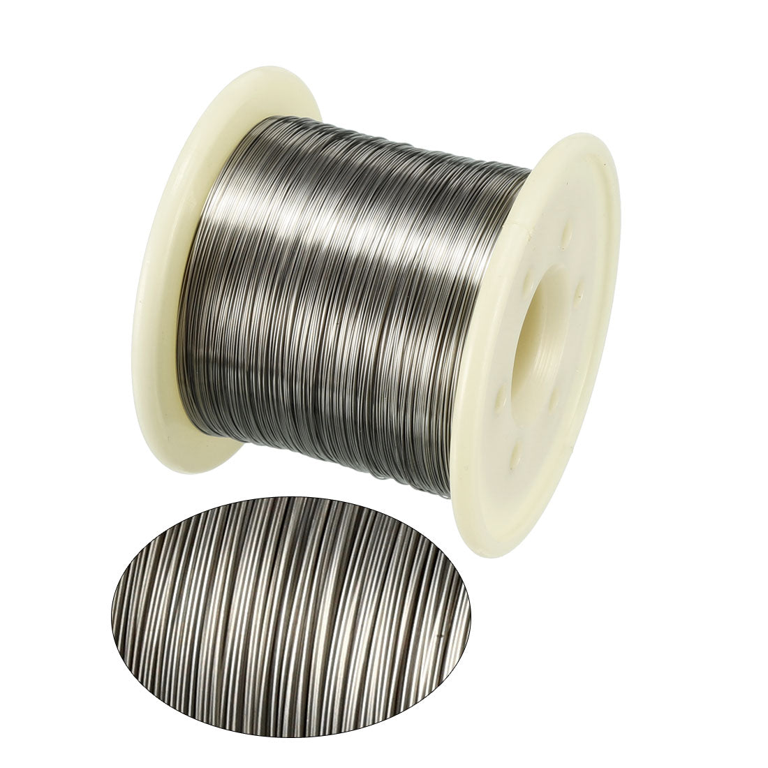 Harfington 0.25mm 30AWG Heating Resistor Wire Nichrome Resistance Wires for Heating Elements 328ft