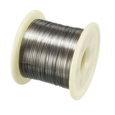 Harfington 0.25mm 30AWG Heating Resistor Wire Nichrome Resistance Wires for Heating Elements 328ft