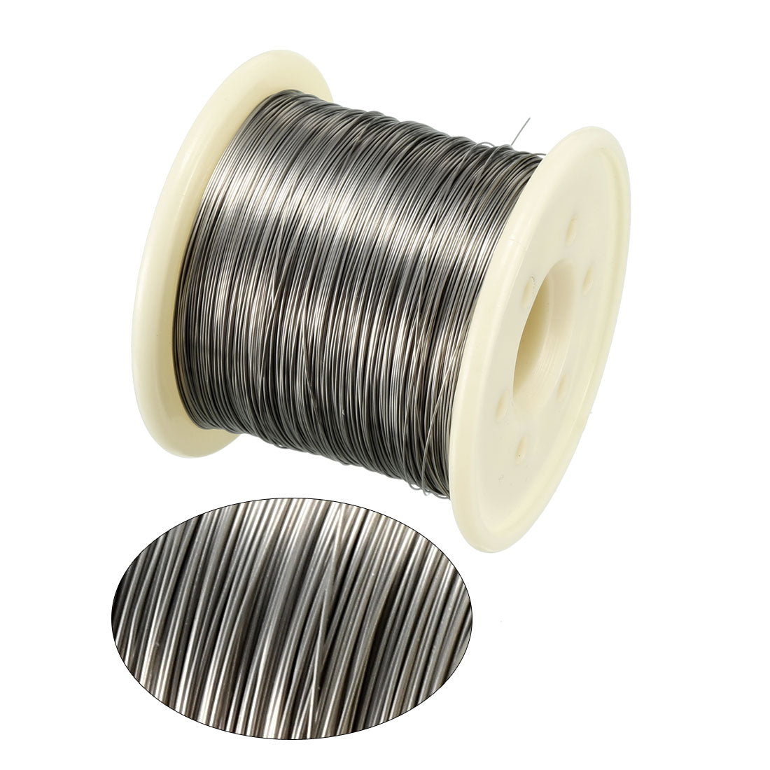 Harfington 0.3mm 28AWG Heating Resistor Wire Nichrome Resistance Wires for Heating Elements 328ft